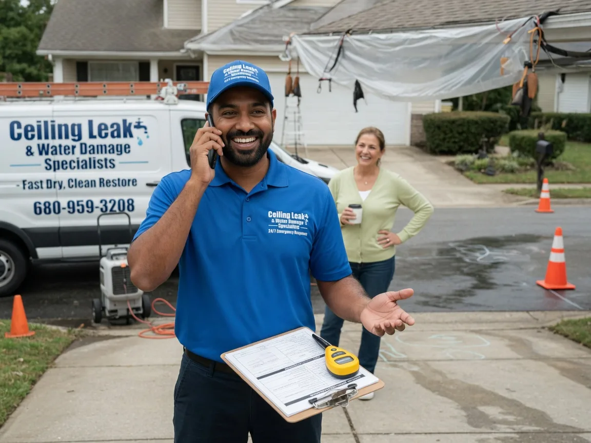 Ceiling Leak Cleanup Baldwin, WI FAQs